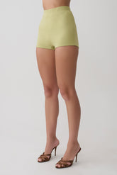 Jemma Micro Shorts - Apple Sage