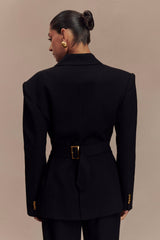 Bellamy Cinched Blazer - Black