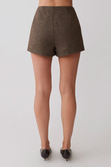 Romy Suiting Short - Herringbone