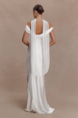 Marla Chiffon Scarf - Ivory