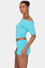 ButterCloud™ Shorts in Aqua