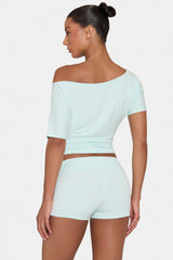 ButterCloud™ Shorts in Peppermint
