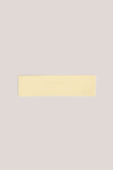 Modal Ribbed Headband in Buttercream Yellow