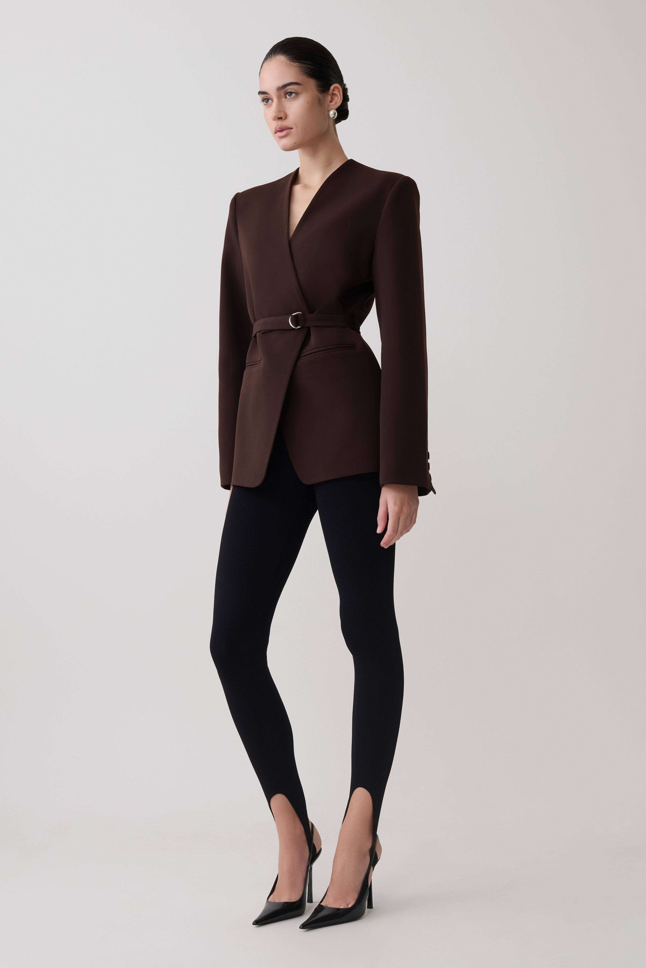 Valerie Knit Leggings - Black
