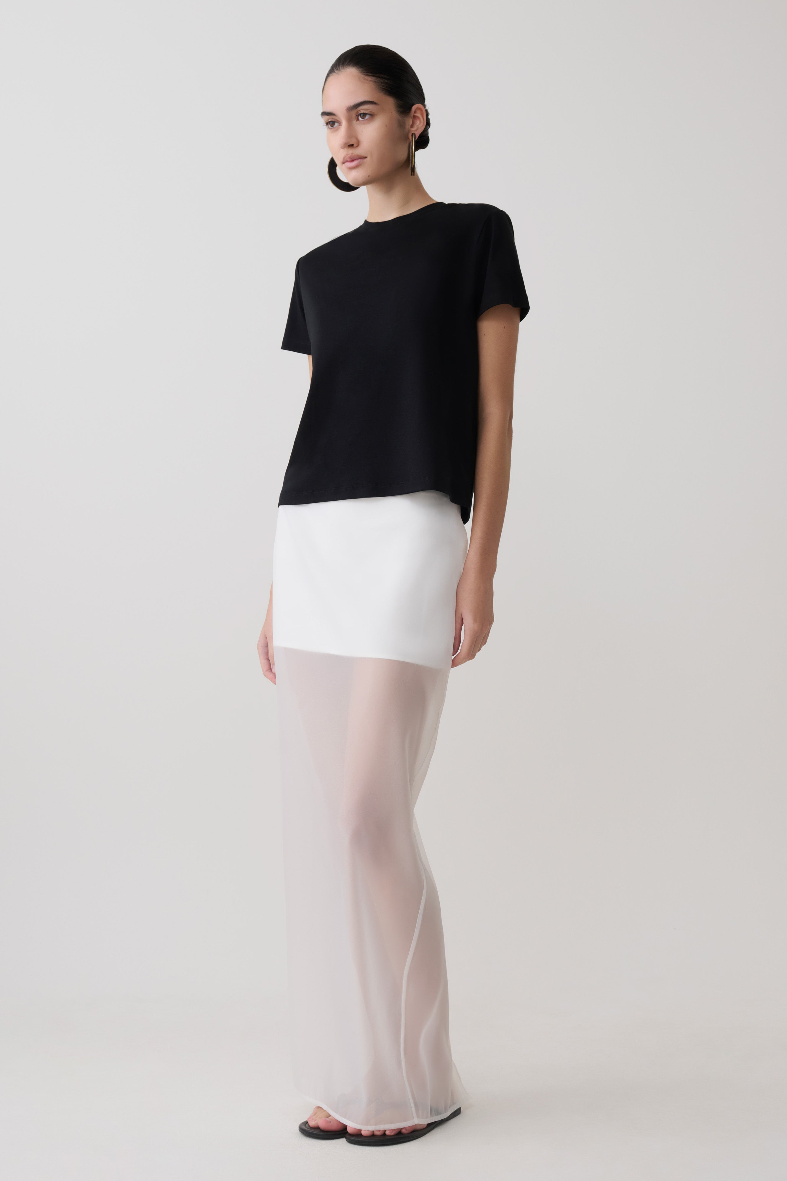 Sega Cotton Oversized T-Shirt - Black