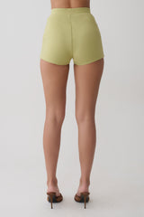 Jemma Micro Shorts - Apple Sage