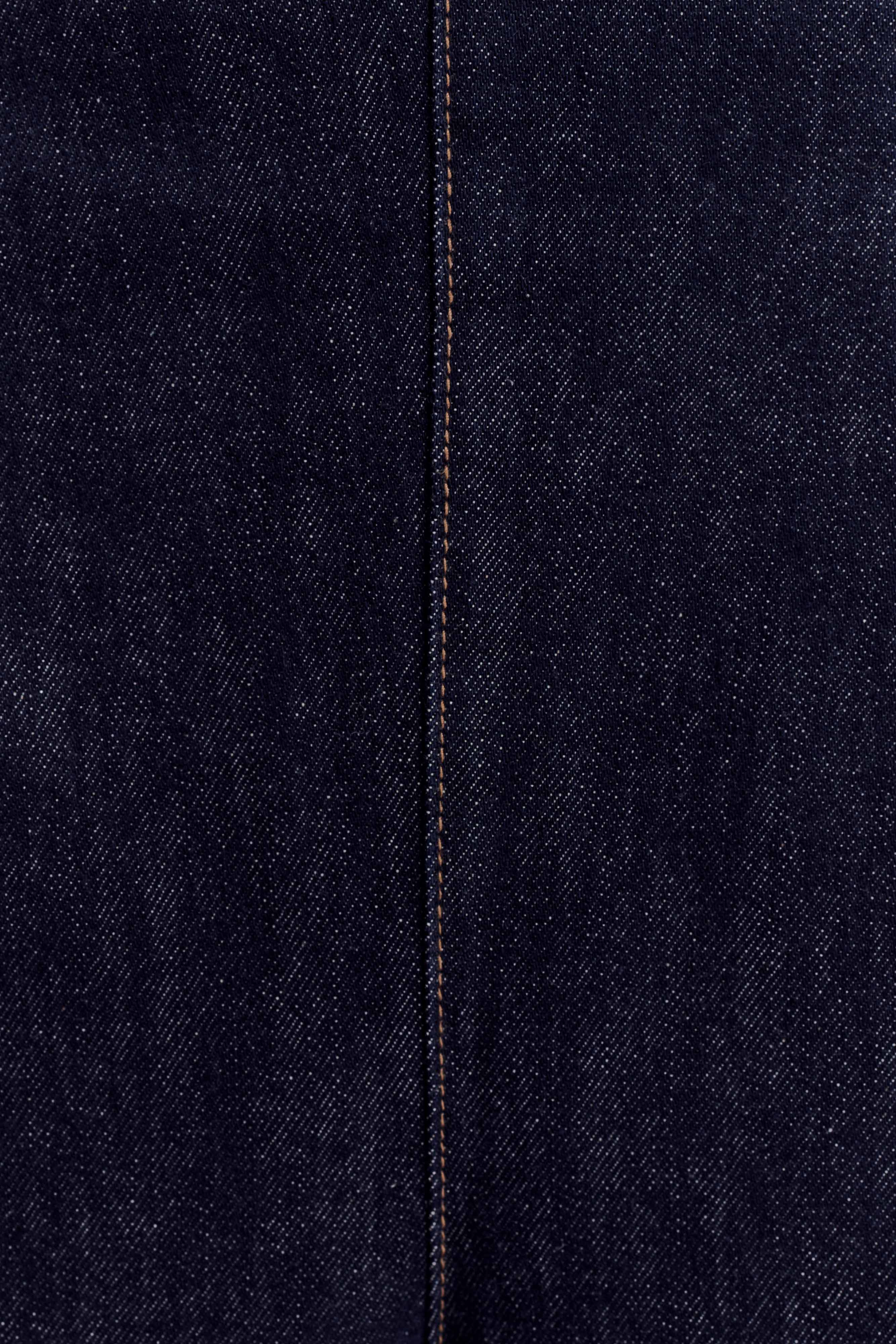 Maral High Waisted Dart Jeans - Washed Indigo Blue
