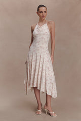 Sylvie Modal Hankie Midi Dress - Floral Ditsy Print