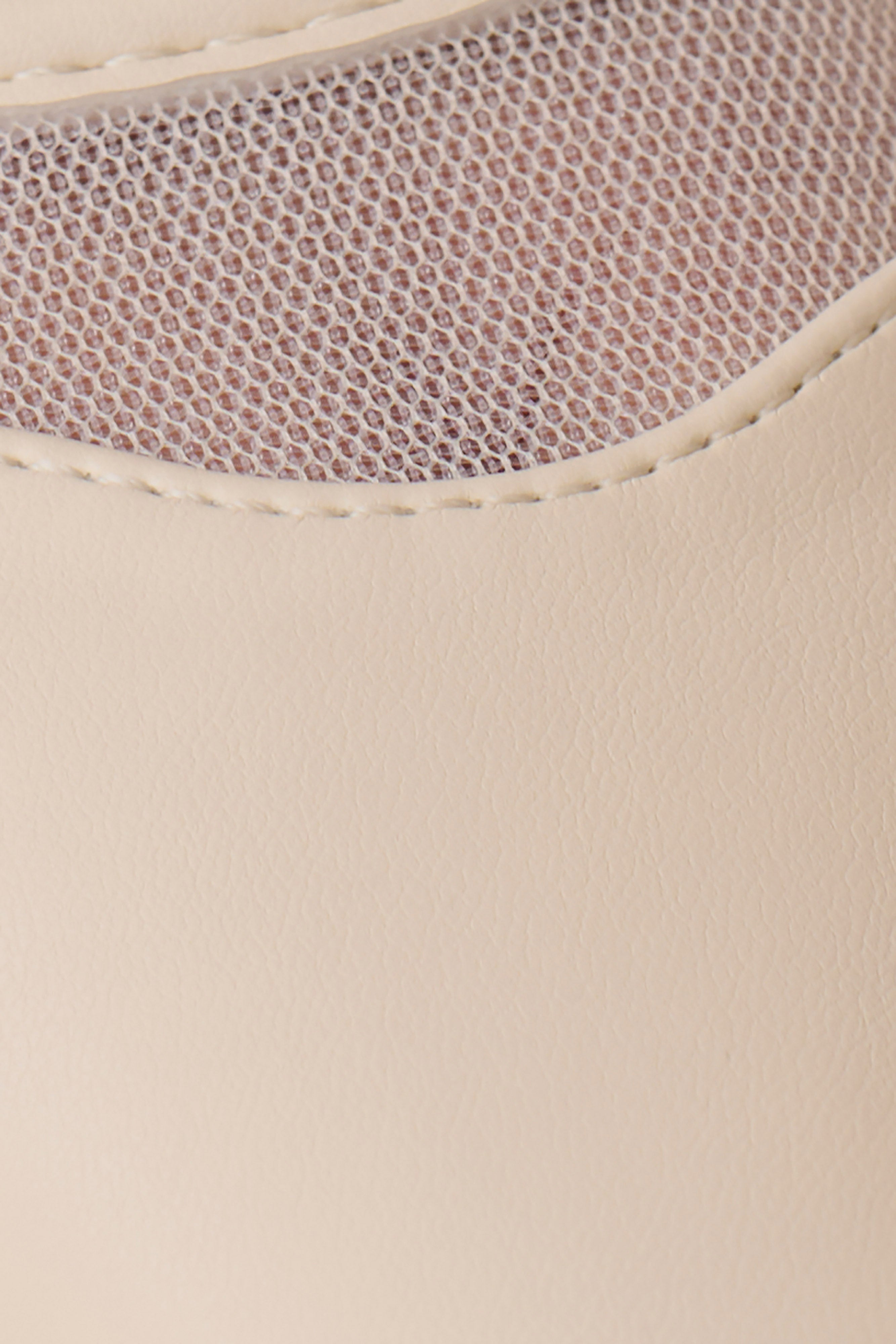 Micah Mesh Pointed Heel - Ivory