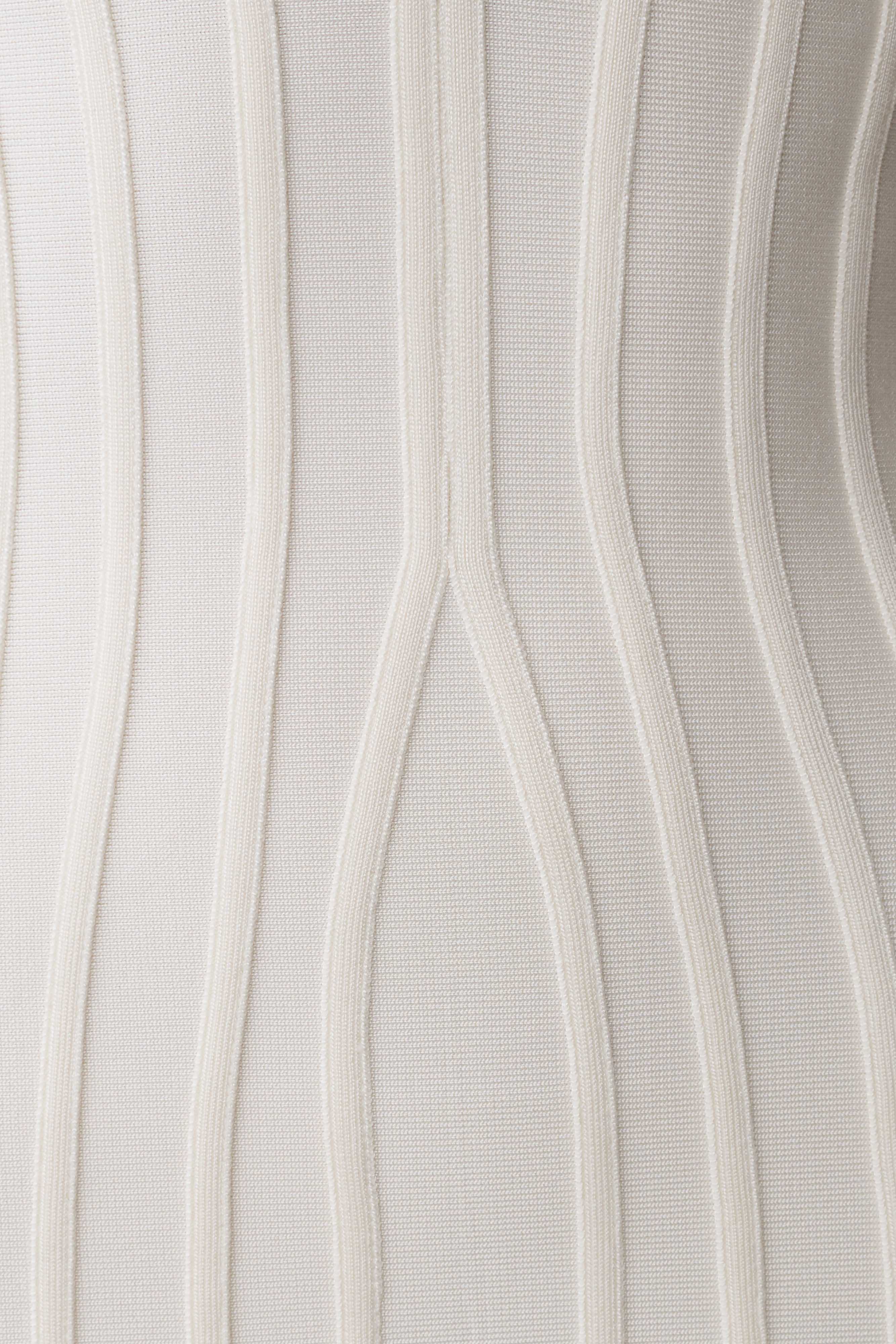 Gia Bandage Knit Midi Dress - Ivory
