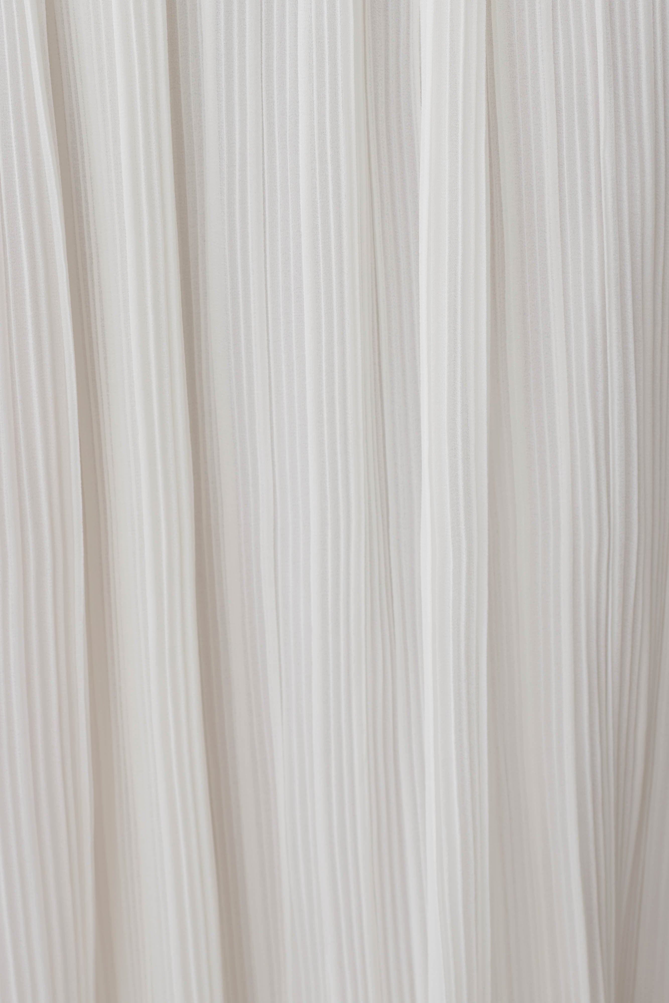 Juno Strapless Pleated Maxi Gown - White