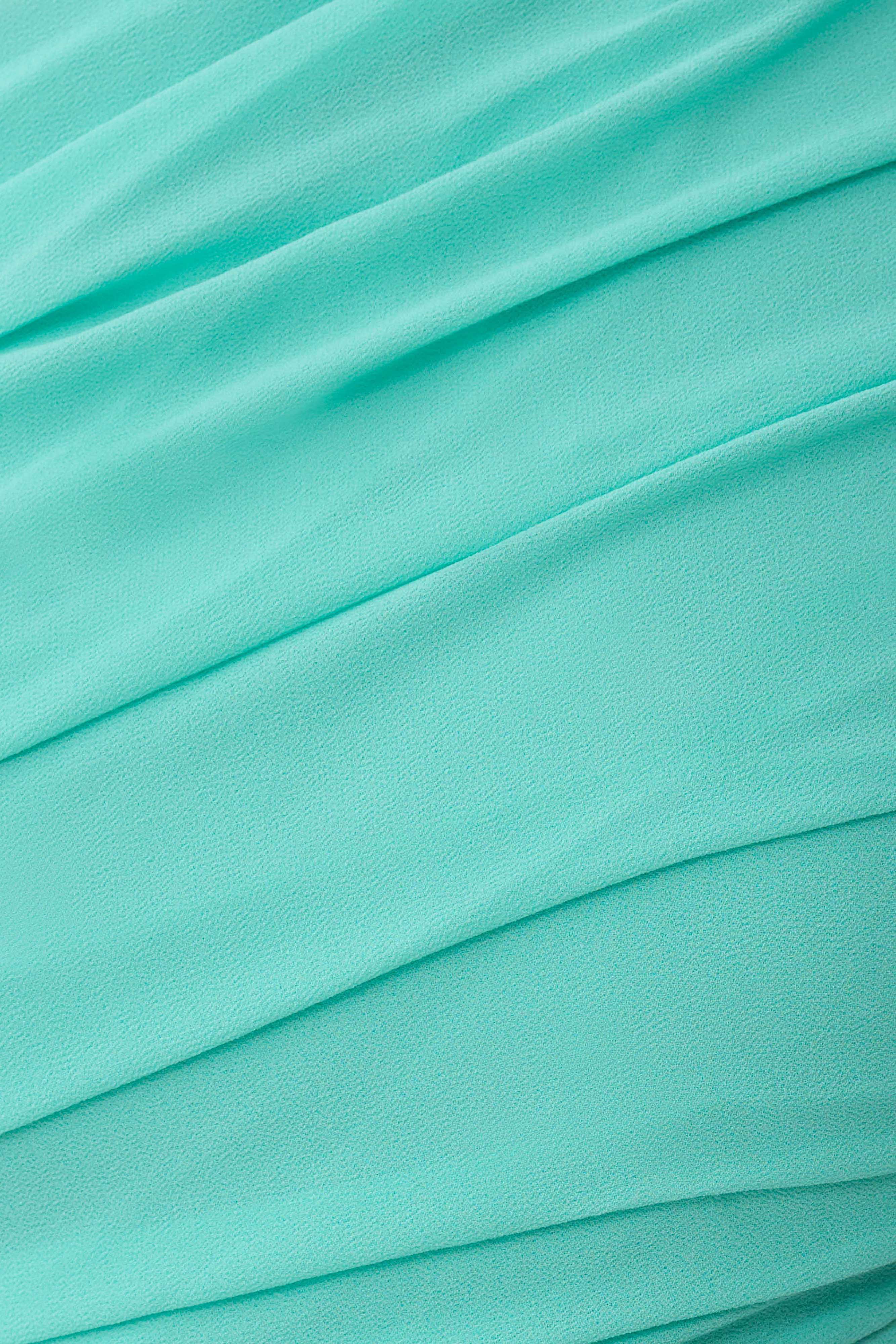 Aria Chiffon Cut Out Maxi Dress - Lagoon