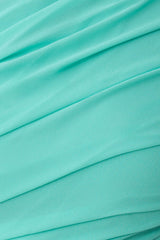 Aria Chiffon Cut Out Maxi Dress - Lagoon