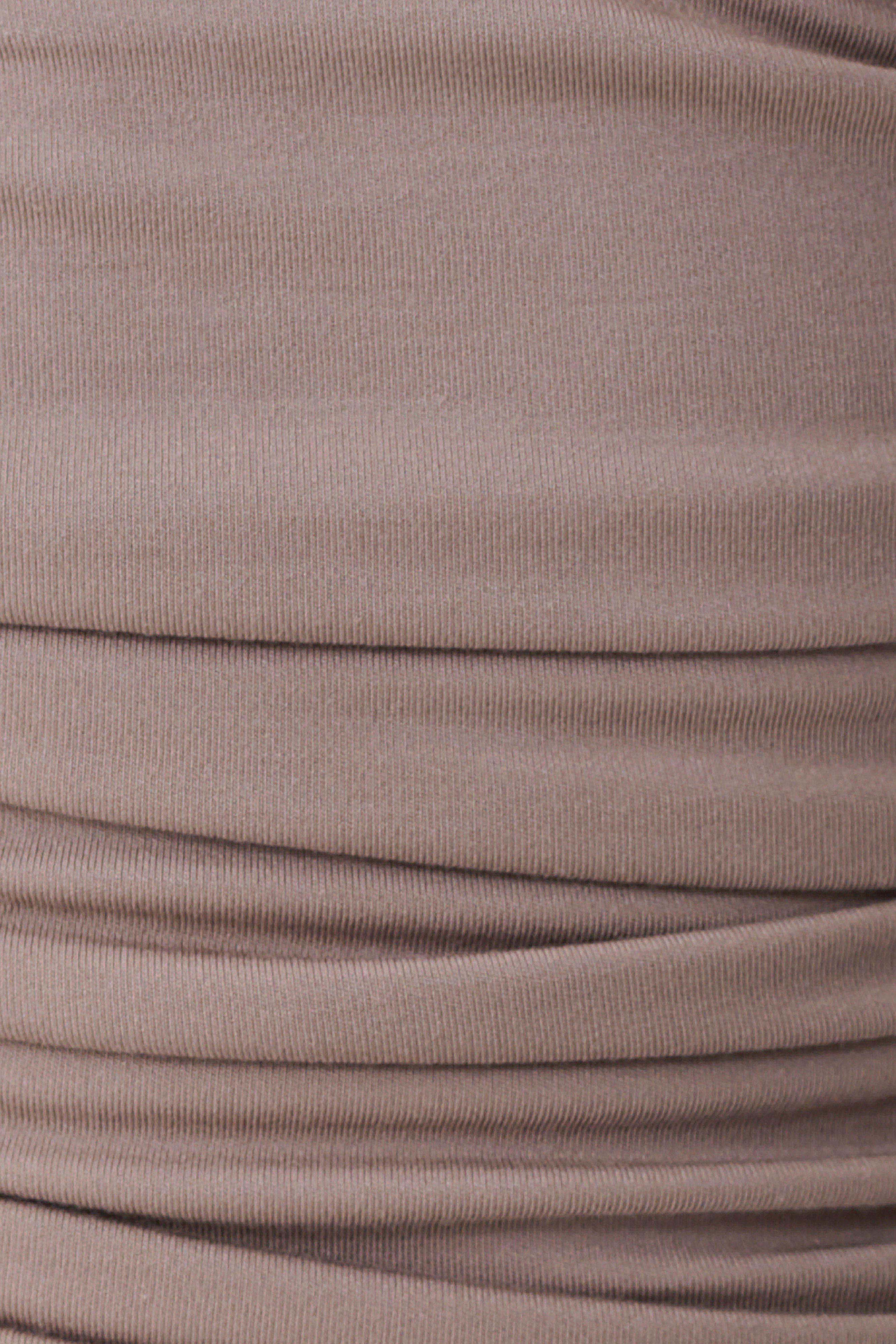 Peregrine Modal Gathered Halter Top - Neutral