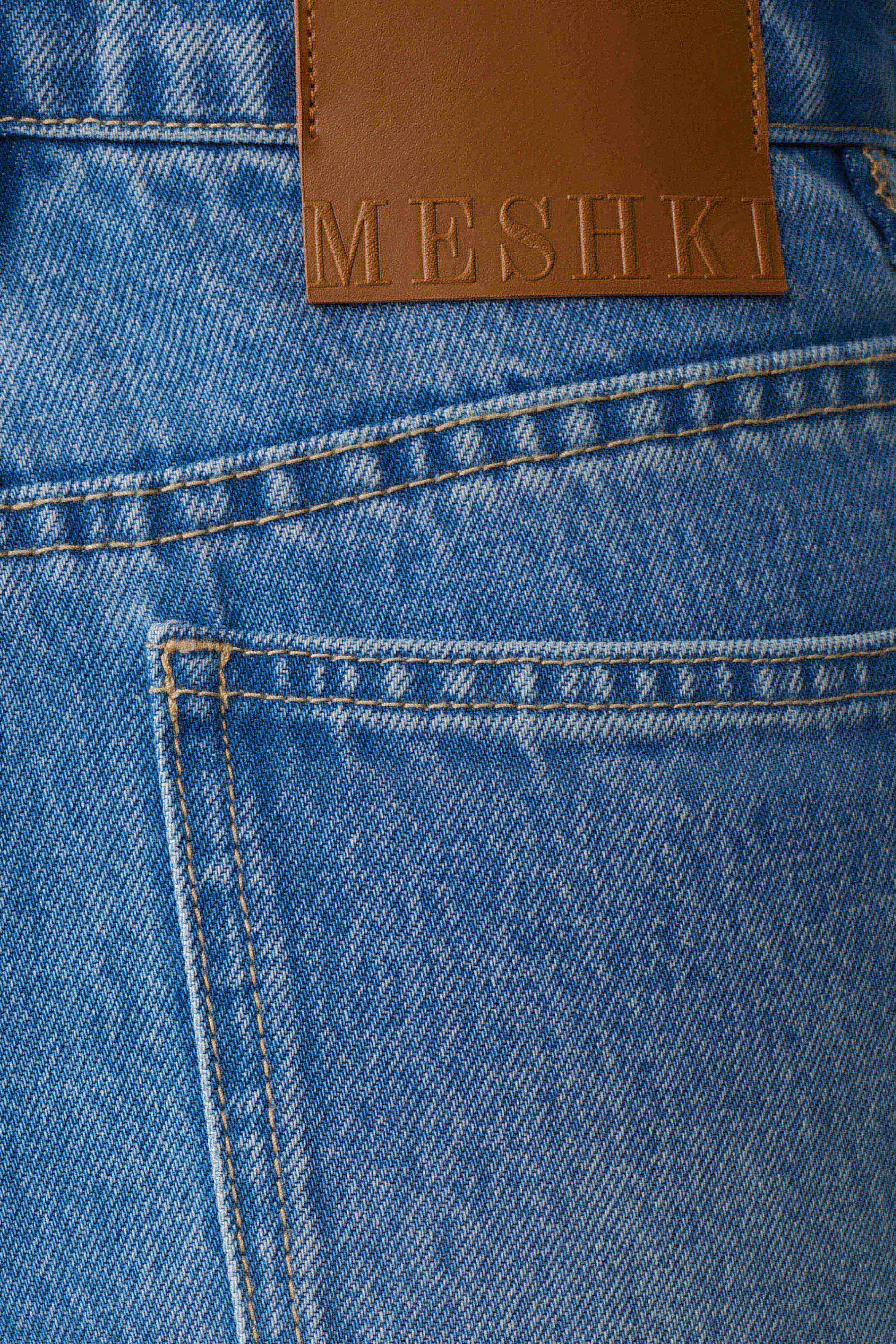 Bobby Oversized Jean With Front Pleat - Summer Blue