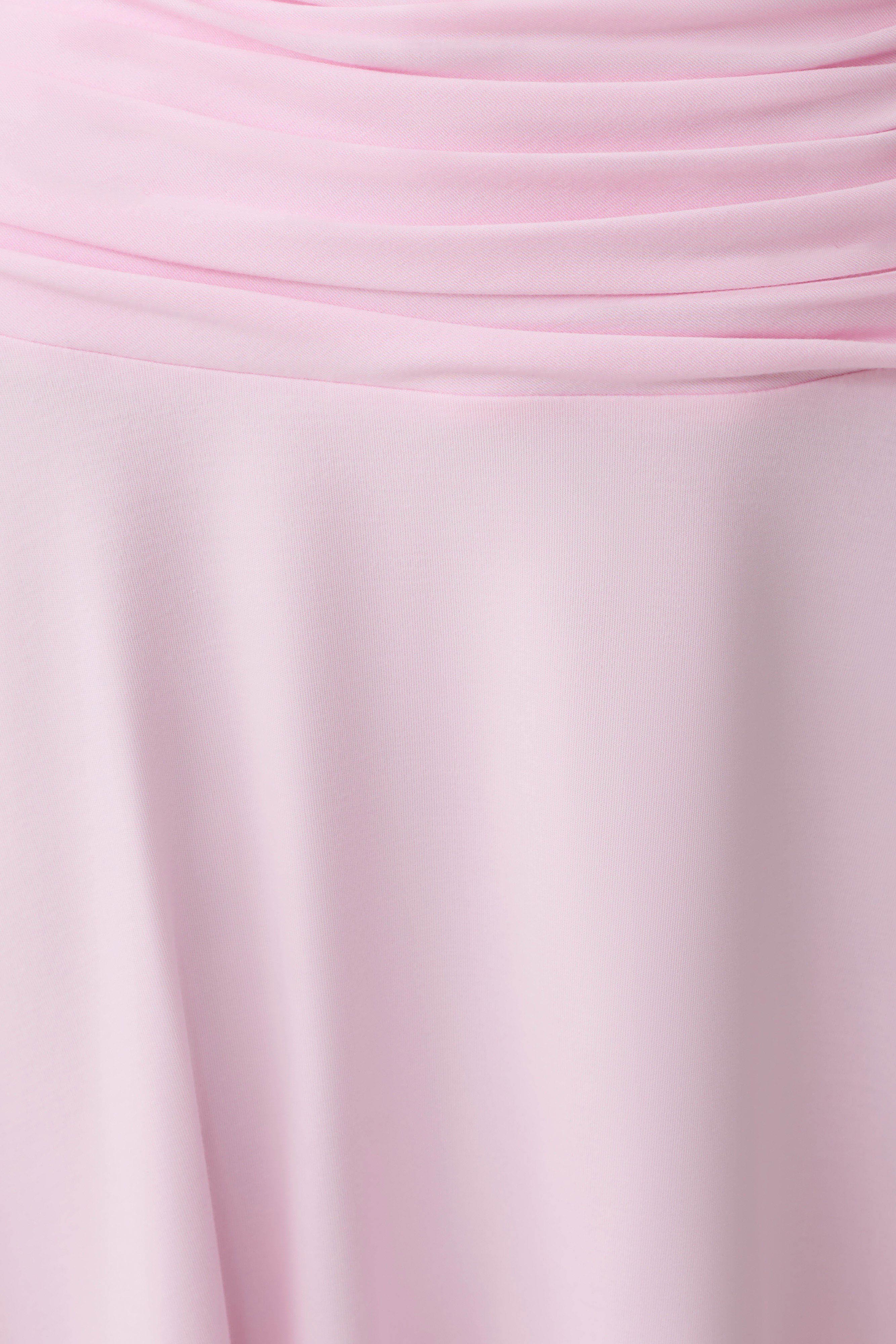 Talise Modal Hankie Midi Skirt - Ballet Pink