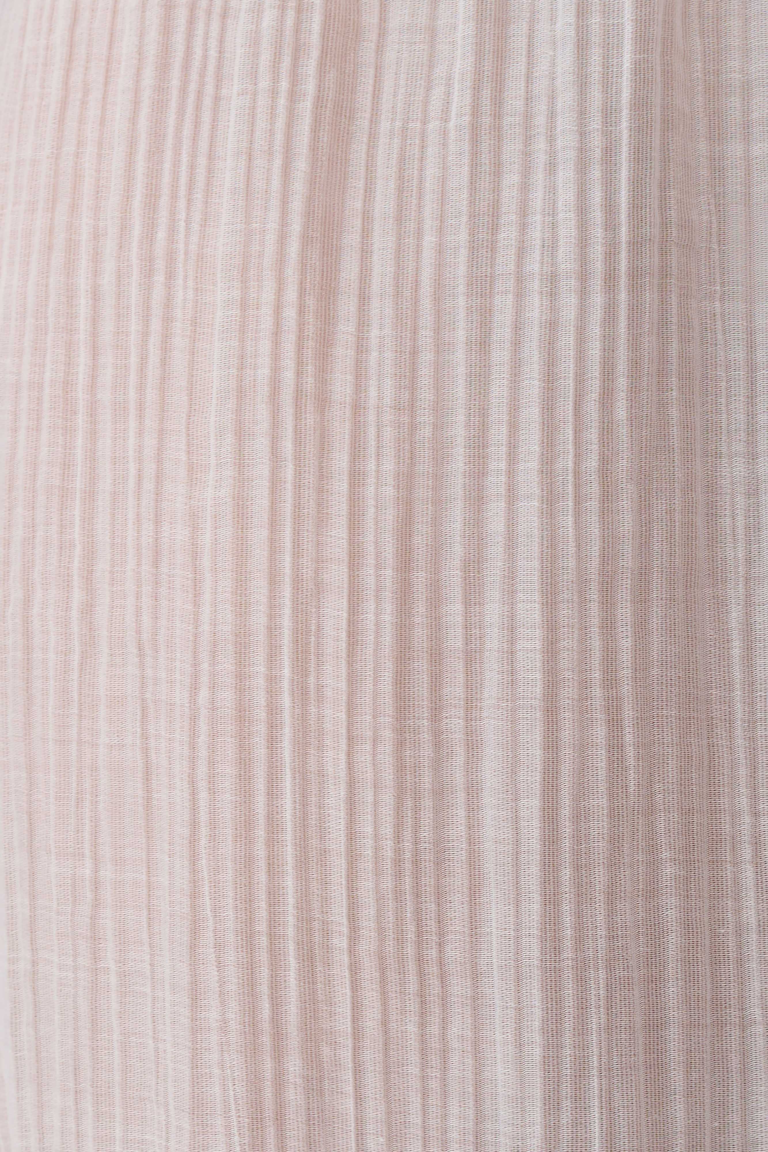 Leilani Sheer Drawstring Wide Leg Pants - Ivory