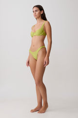 Clover Brazilian Bikini Bottom - Green