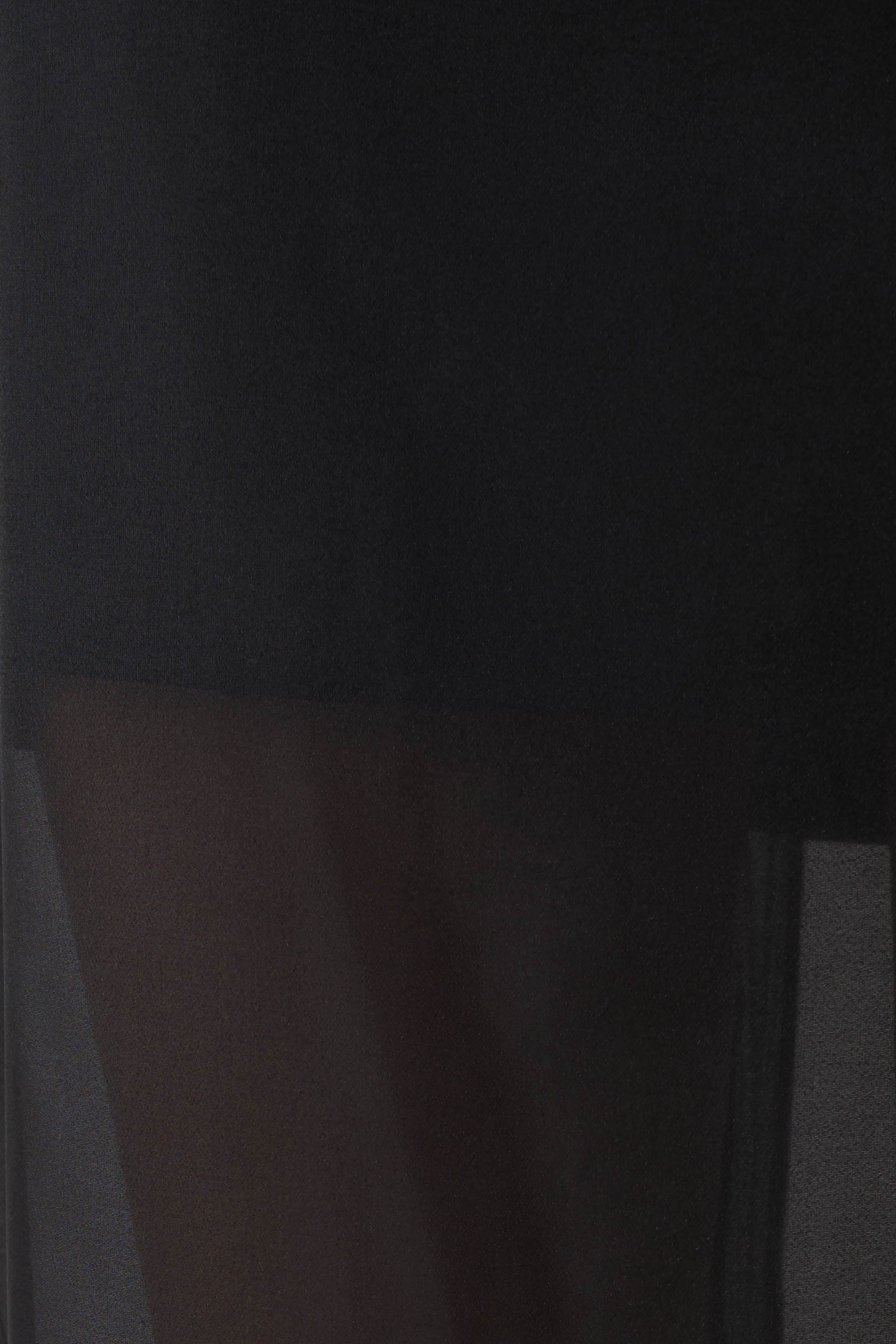 Ximena Organza Maxi Skirt - Black