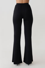 Jemma Flare Leg Pants - Black