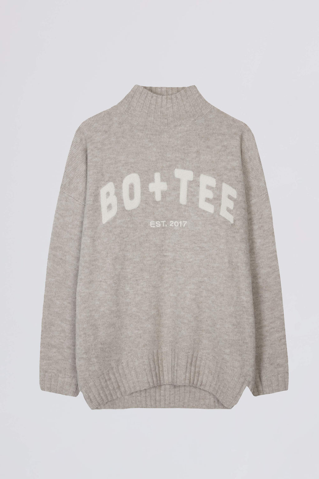 Soft Knit Oversized Jumper in Oatmeal