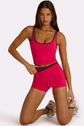Soft Active Tank Top in Hot Pink
