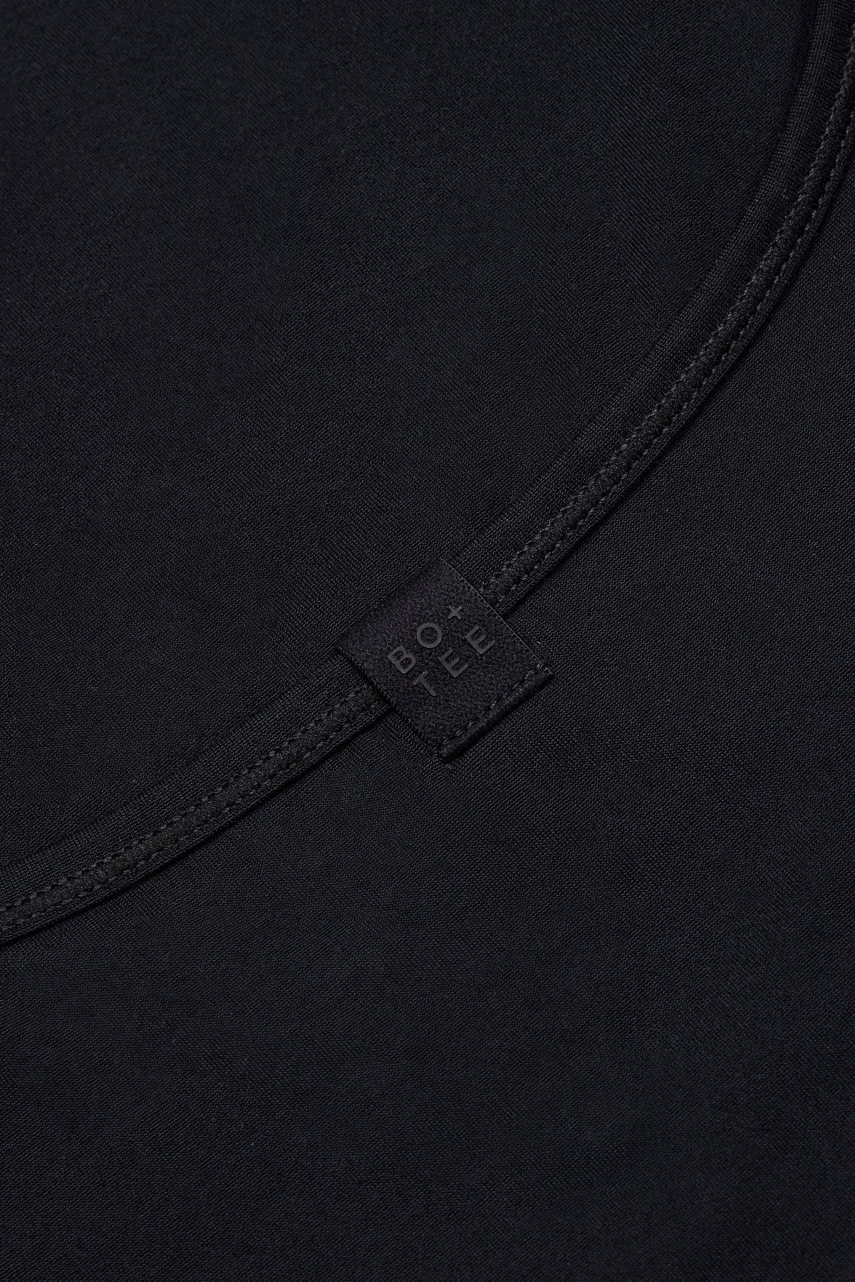 Cross-Back Tank Top in Black