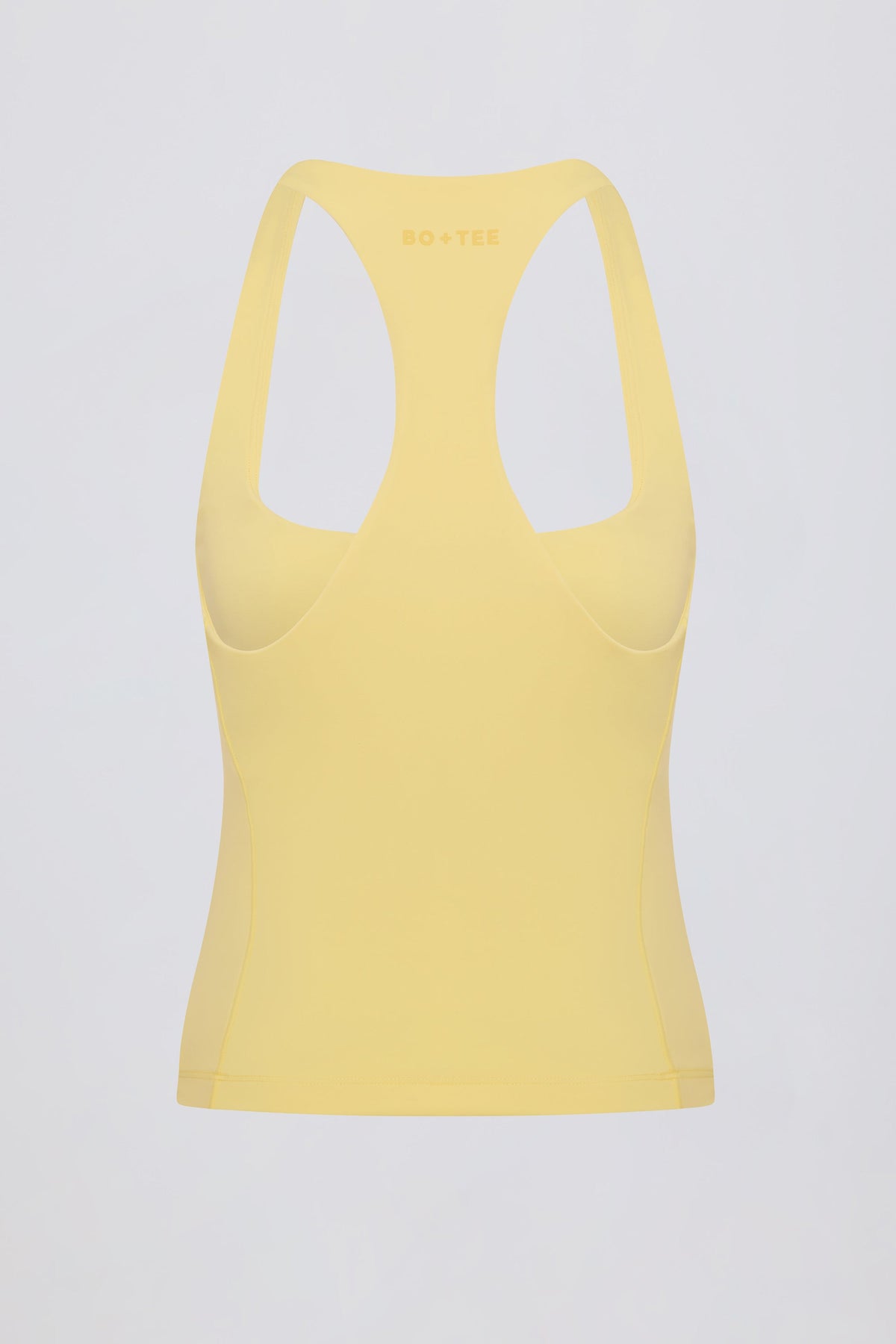 Soft Active Racerback Tank Top in Lemon