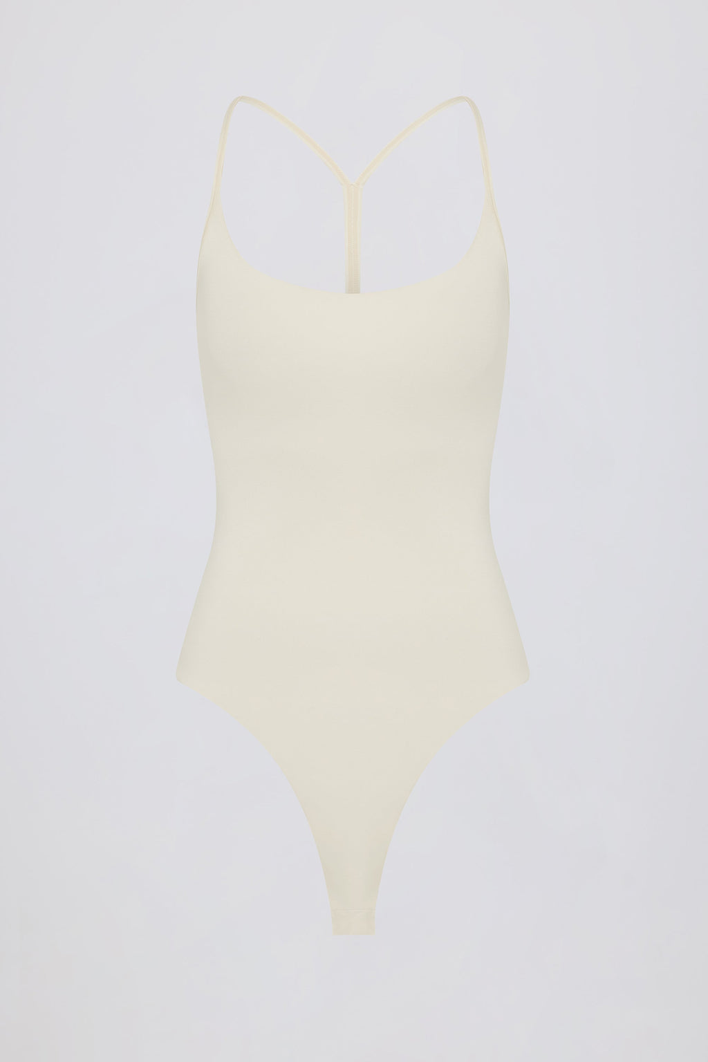 Cut-Out Bodysuit in Oat