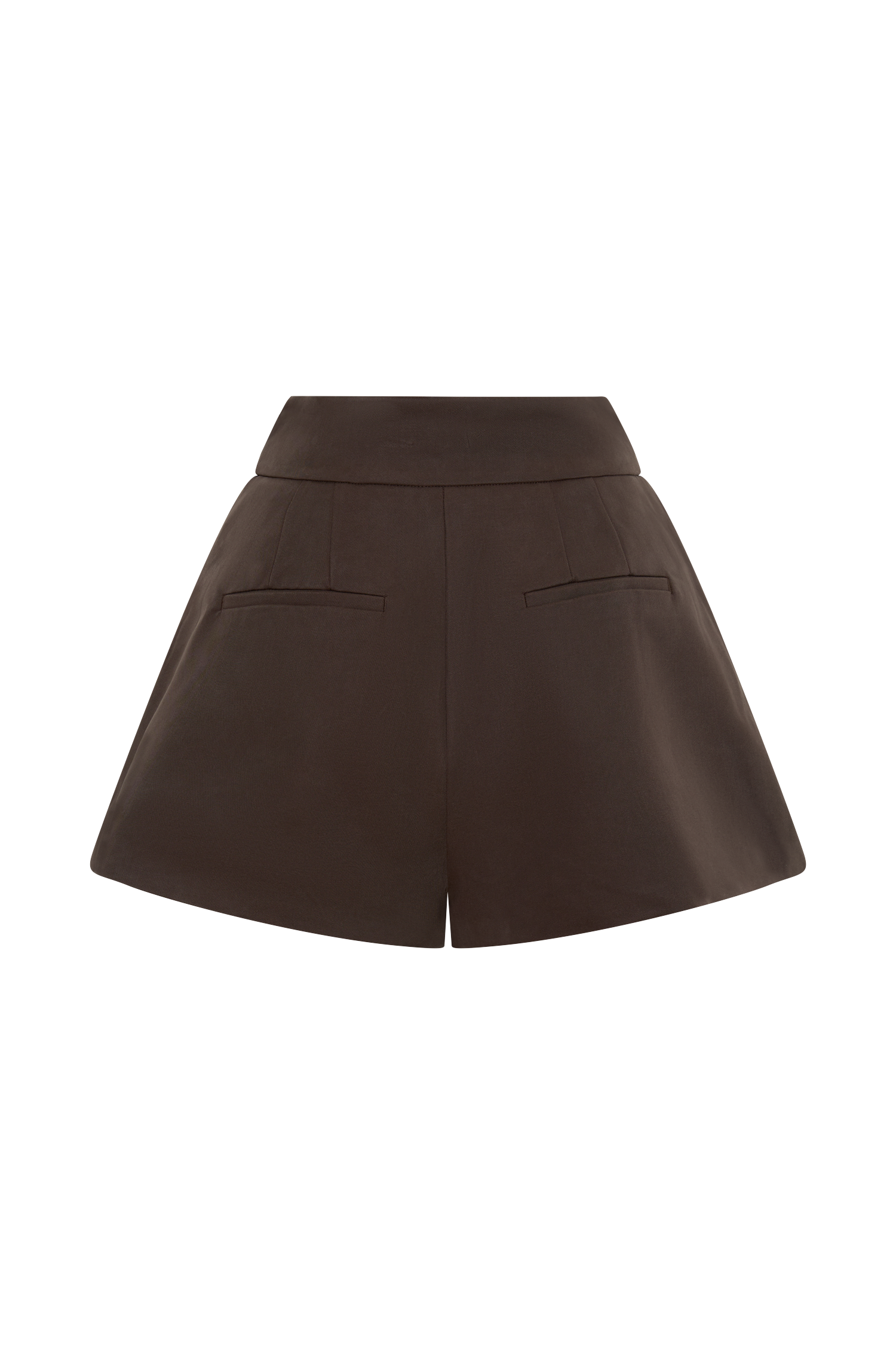 Alden High Waisted Short - Chocolate