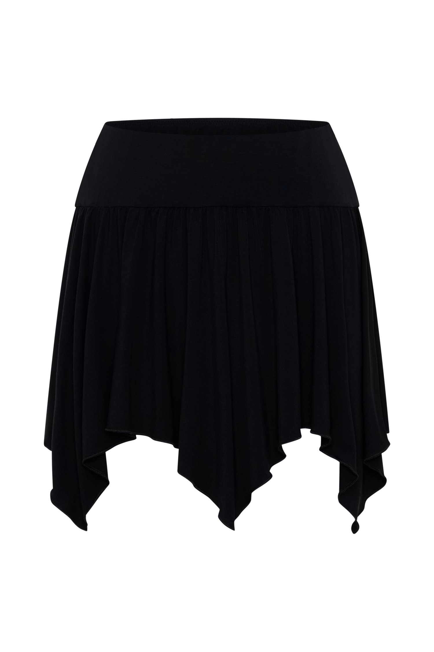Ambrose Hankie Mini Skirt - Black