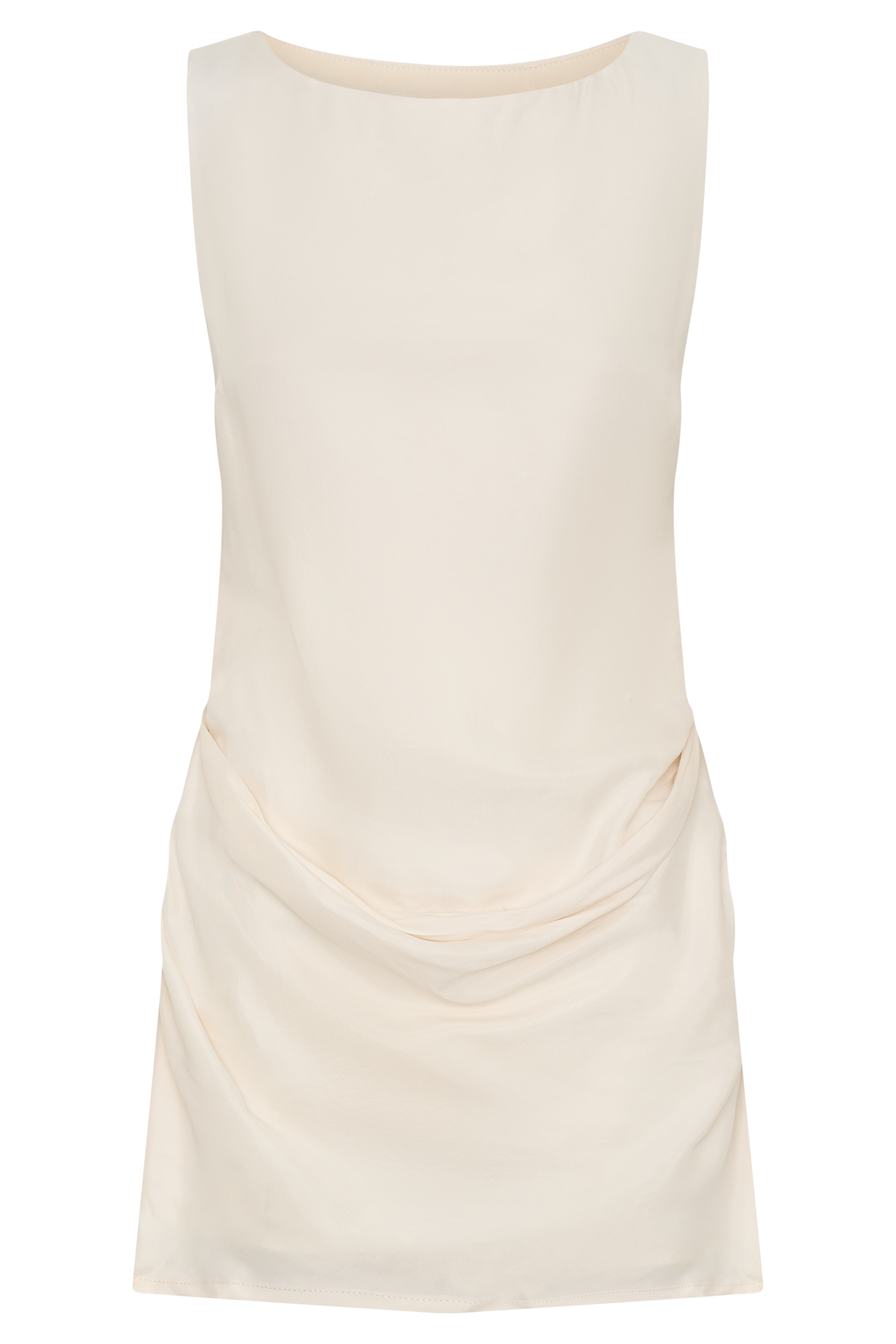 Bexley Draped Mini Dress - Ivory