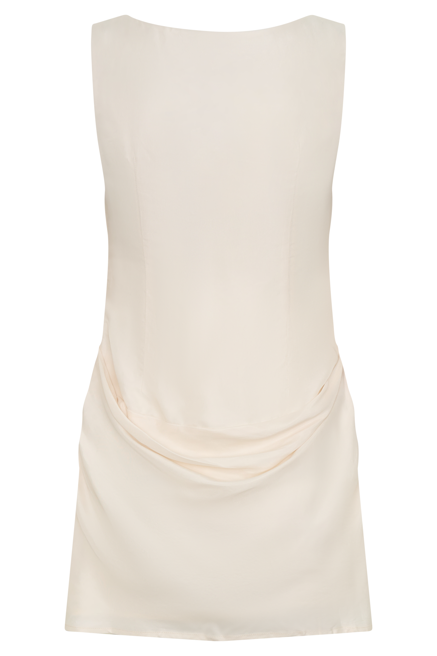 Bexley Draped Mini Dress - Ivory