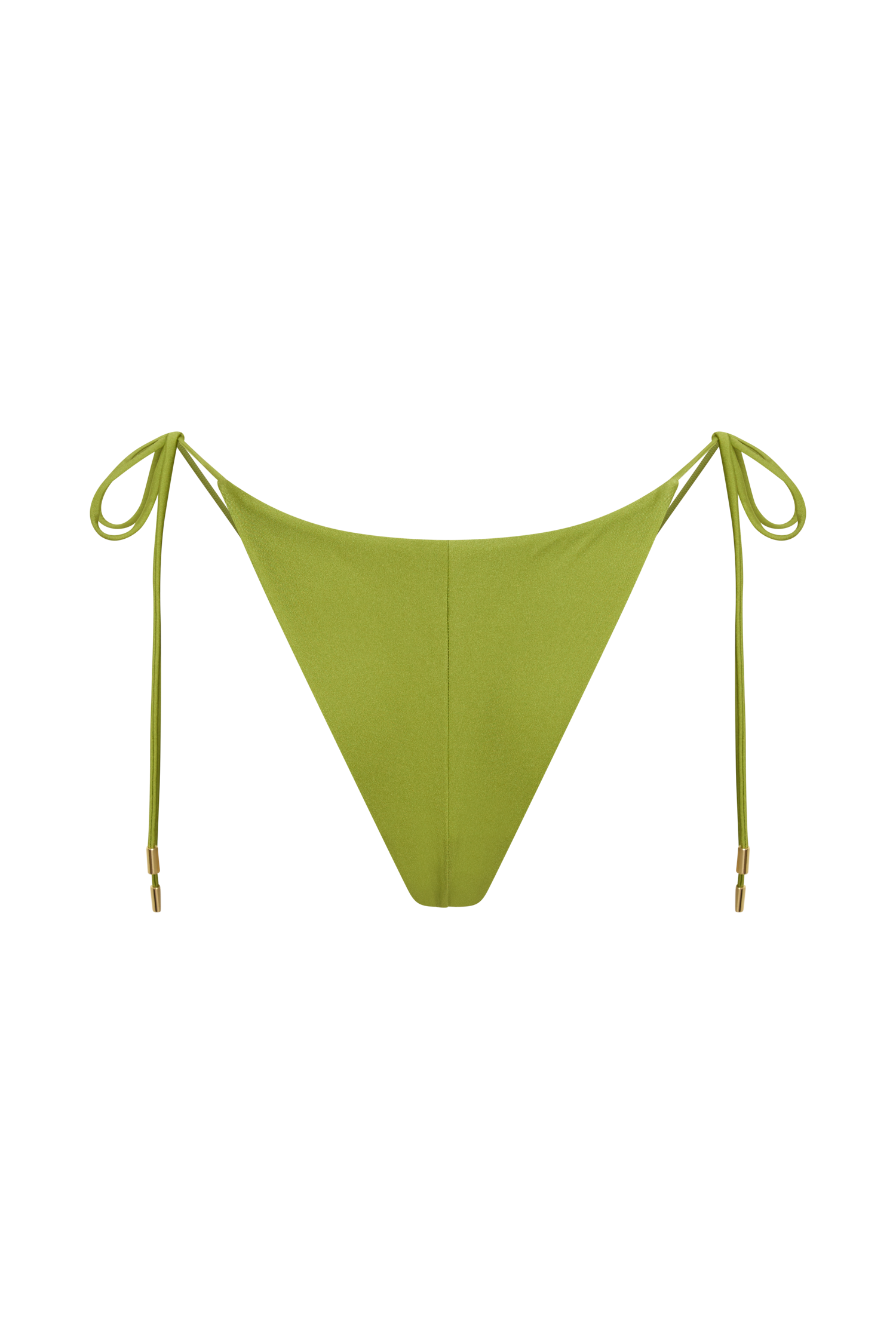 Blossom Side Tie Bikini Bottom - Green