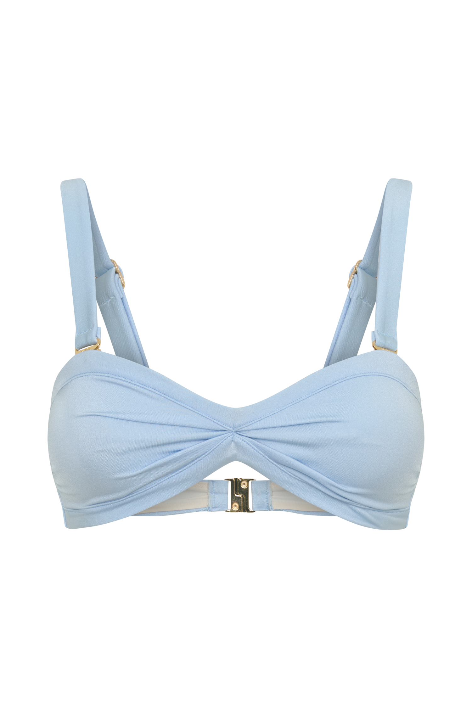 Briar Strapless Bikini Top - Pale Blue