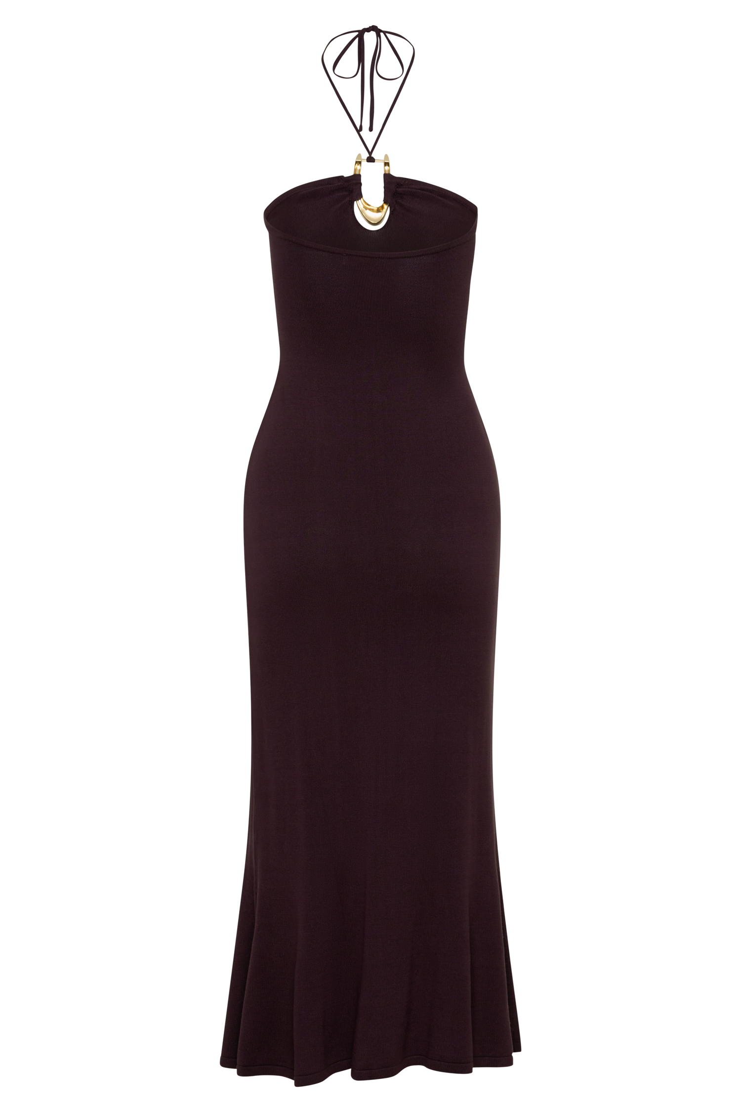Dimitri Knit Midi Dress - Chocolate