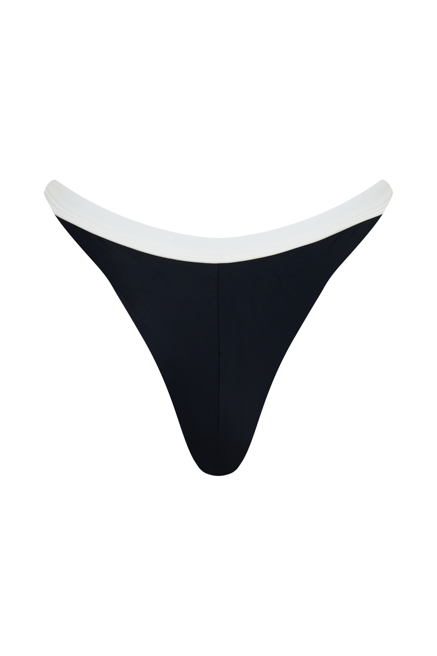 Isla Brazilian Bikini Bottom - Black/White