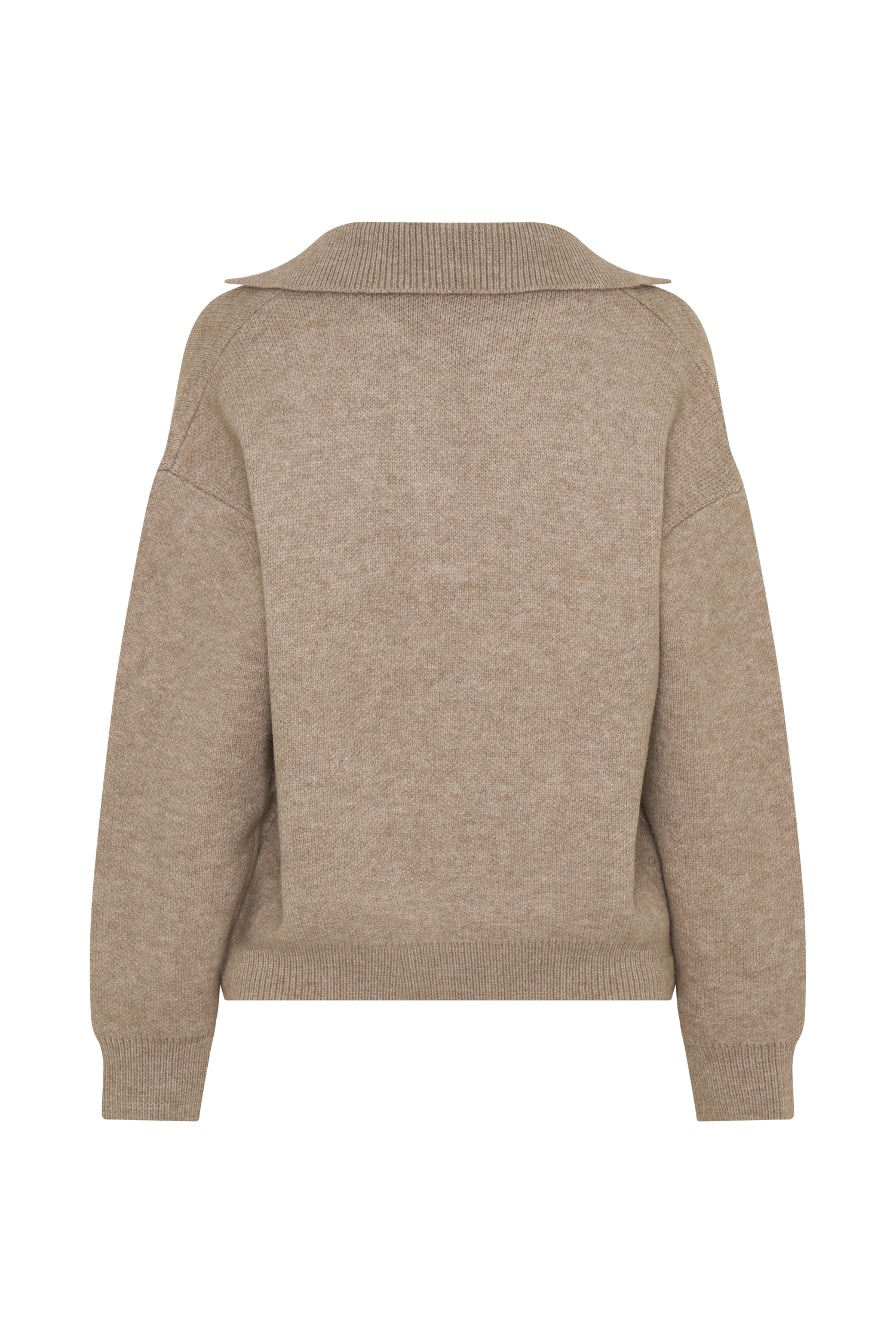 Luca Knit Jumper - Beige Marle