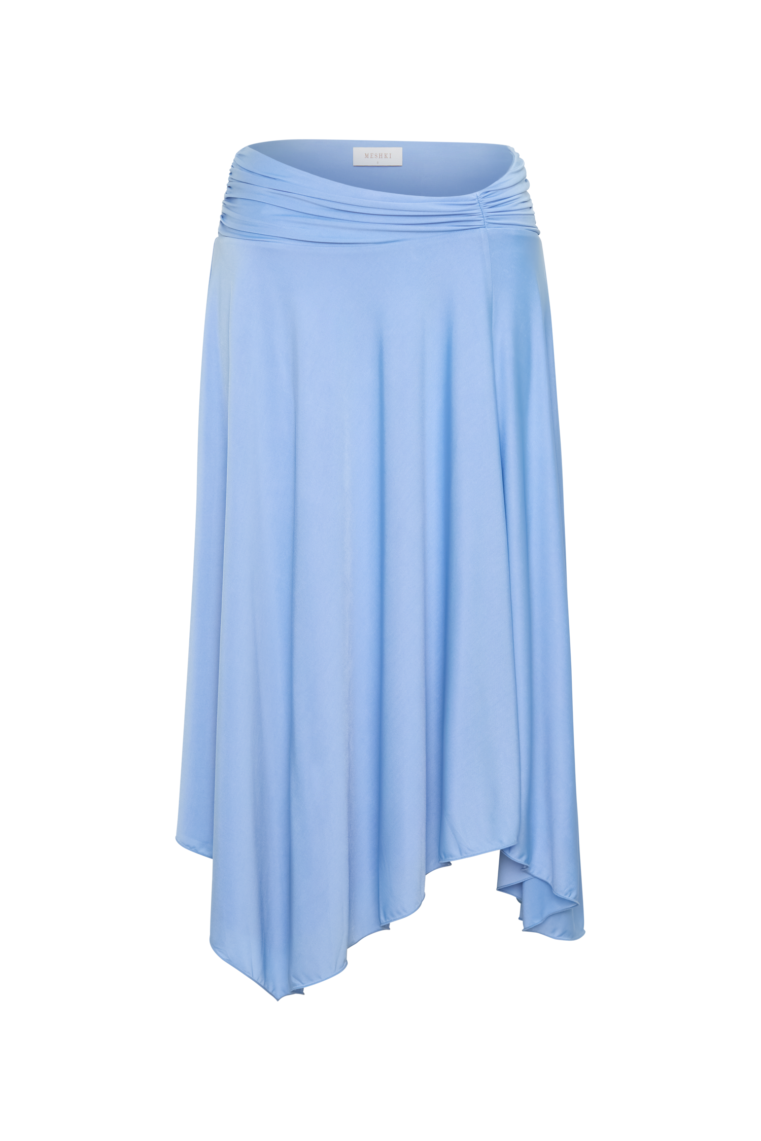 Luu Slinky Midi Skirt - Sea Blue
