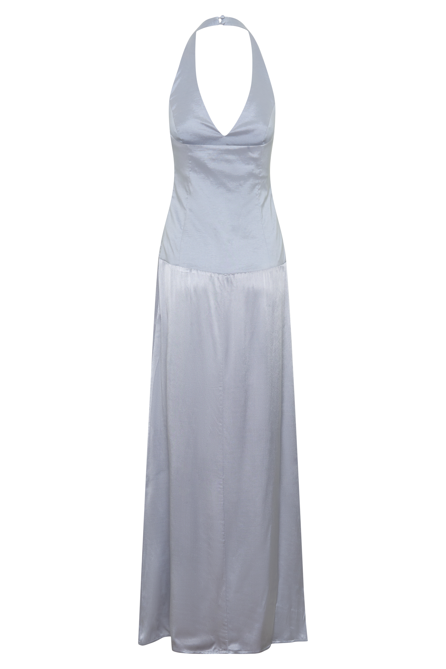 Maura Taffeta And Satin Maxi Dress - Cornflower Blue