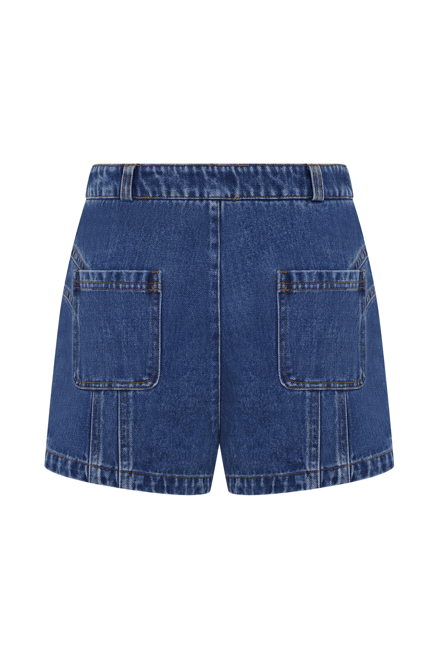Meadow Denim Shorts - Dark Blue