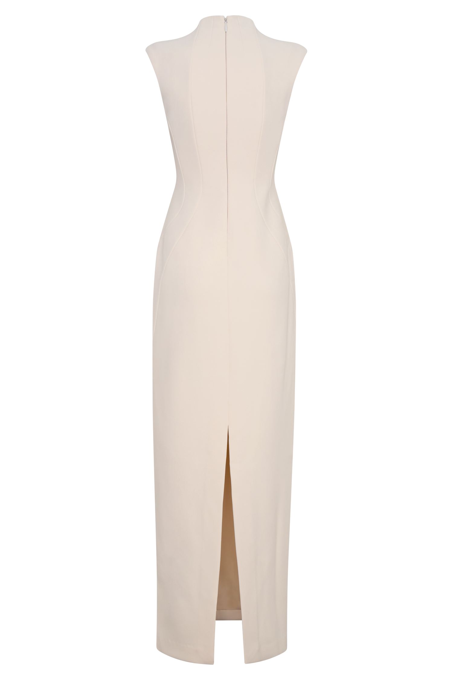 Michelle Cut Out Maxi Dress - Buttercream