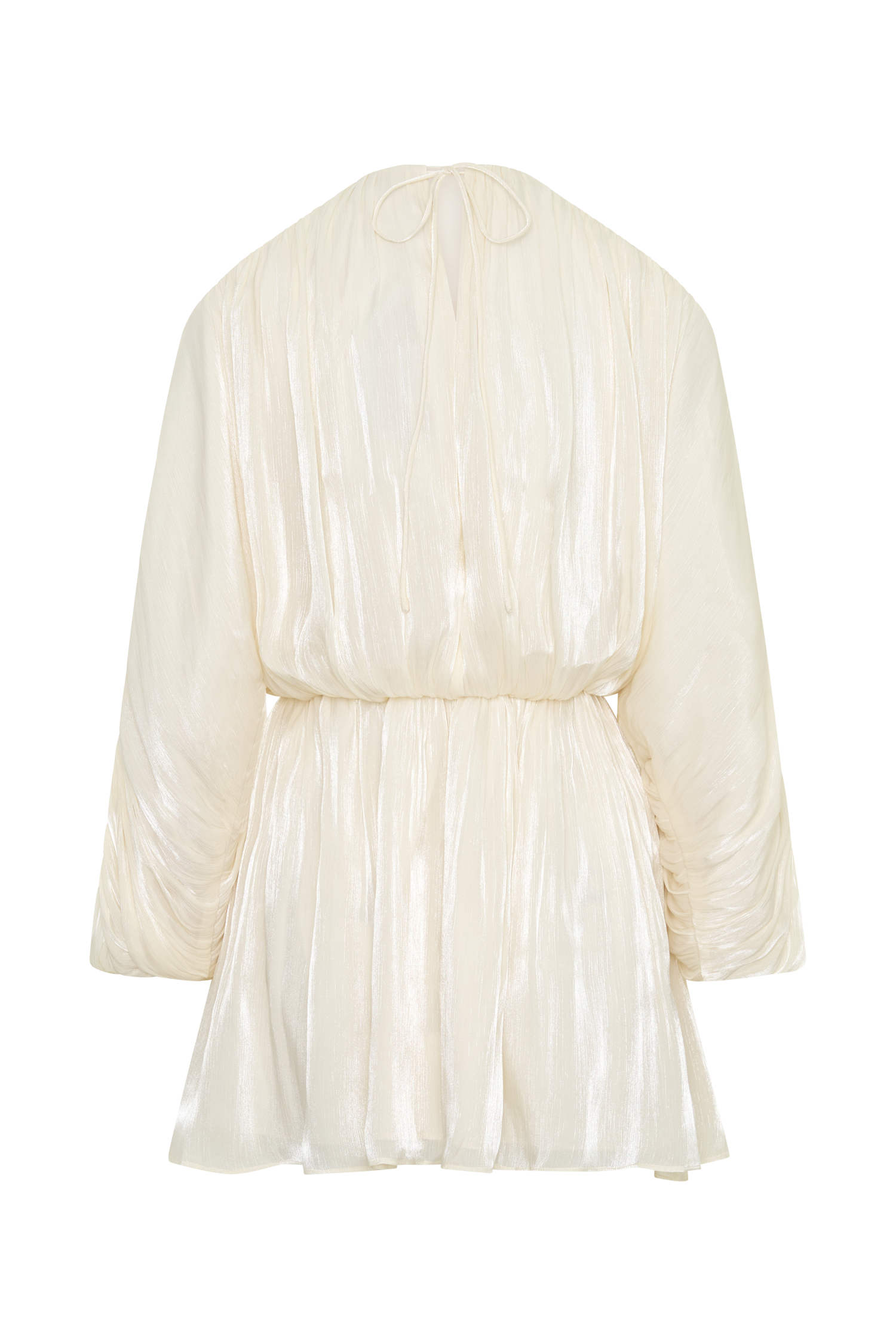 Minna Halter Mini Dress - Opal White