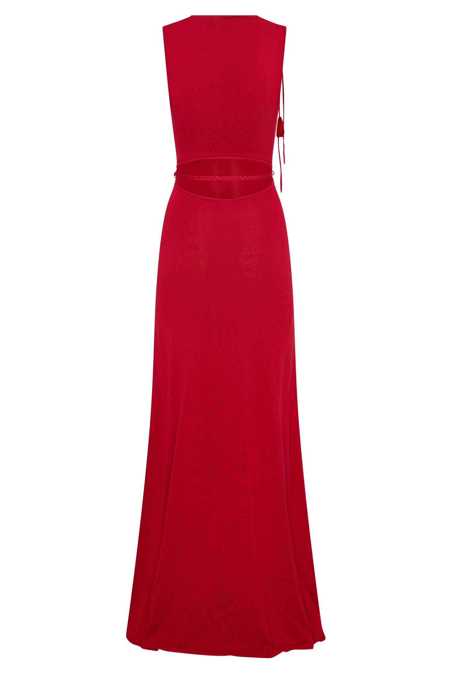 Monay Tulip Maxi Dress - Raspberry