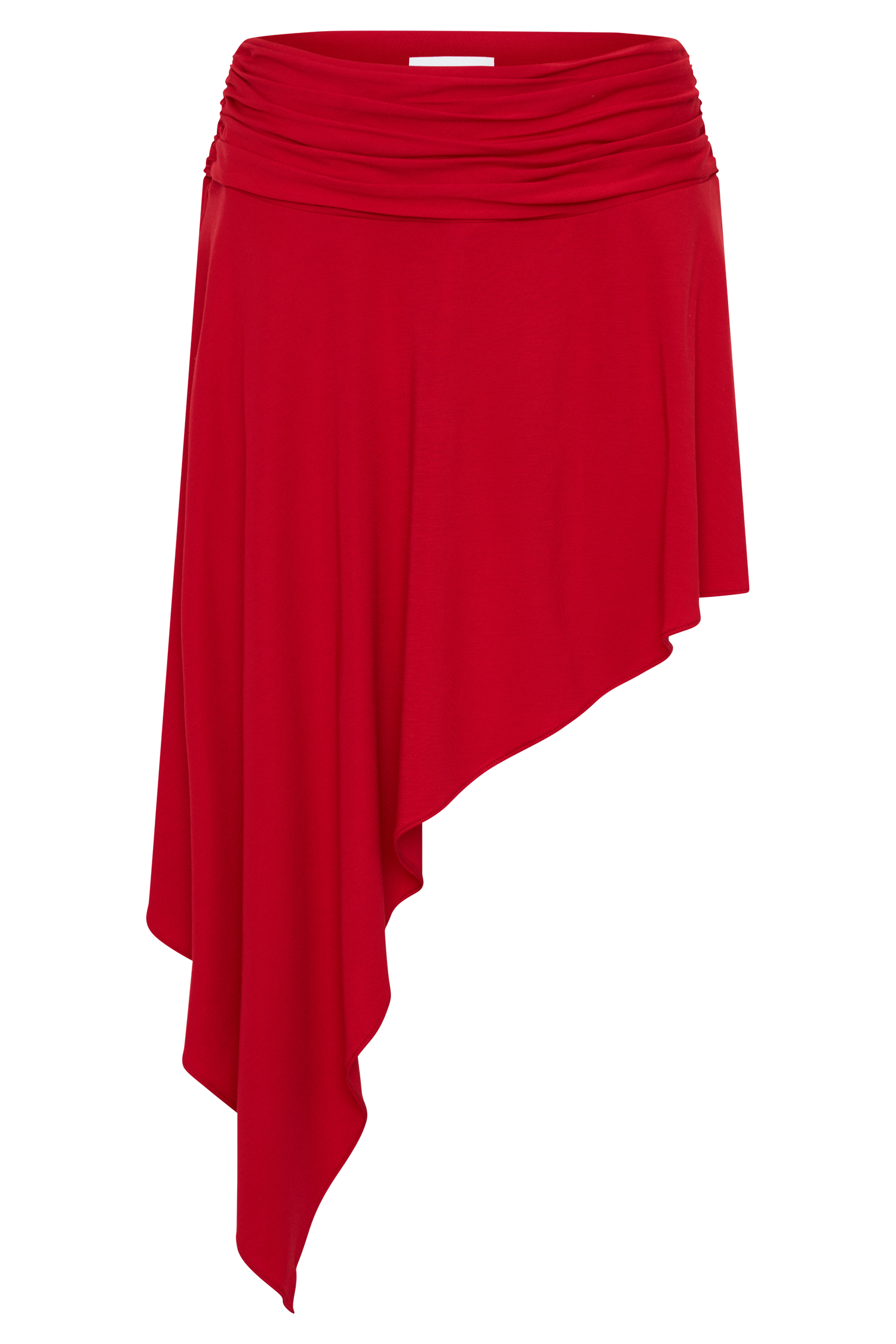 Talise Modal Hankie Midi Skirt - Red