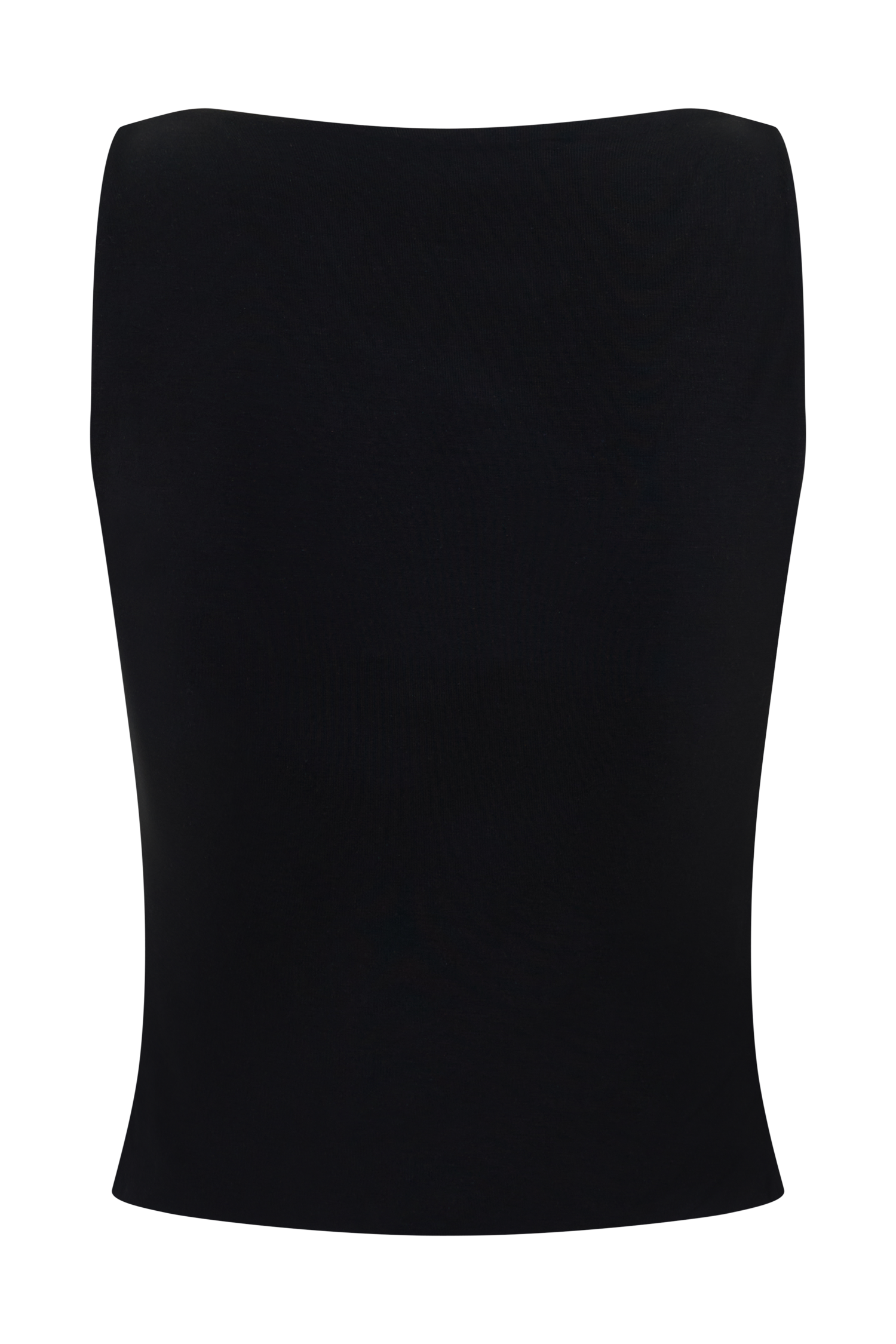 Nicolette Sleeveless Tank Top - Black