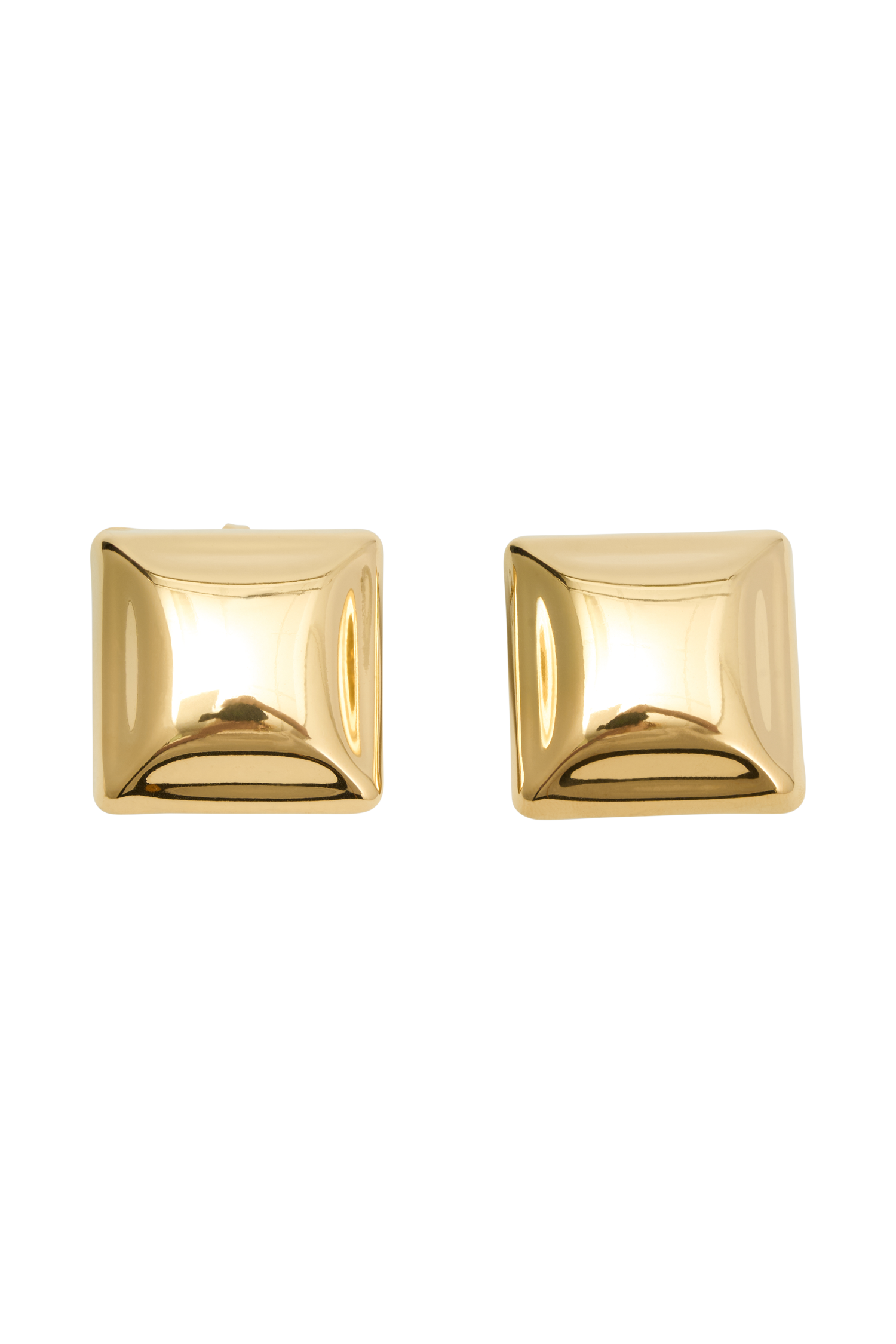 Wilma Square Earrings - Gold