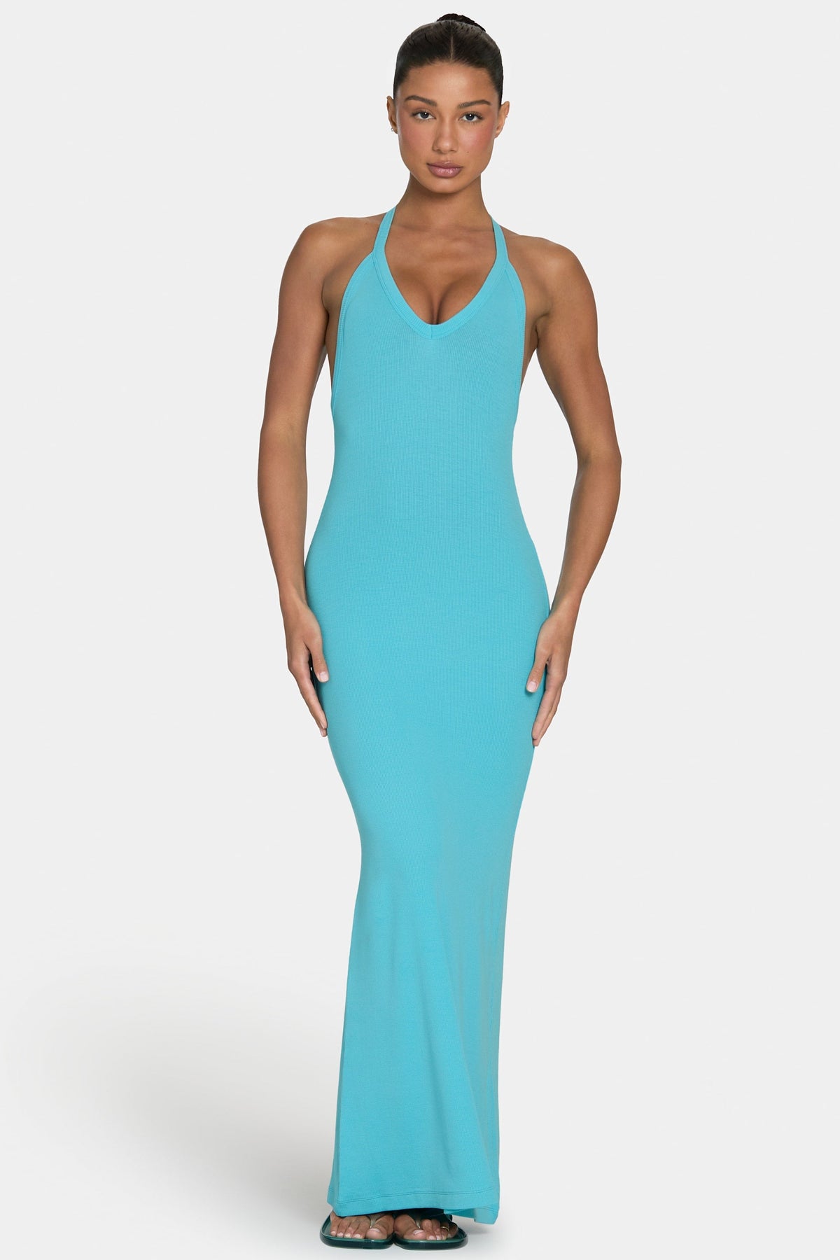 ButterCloud™ Maxi Dress in Aqua