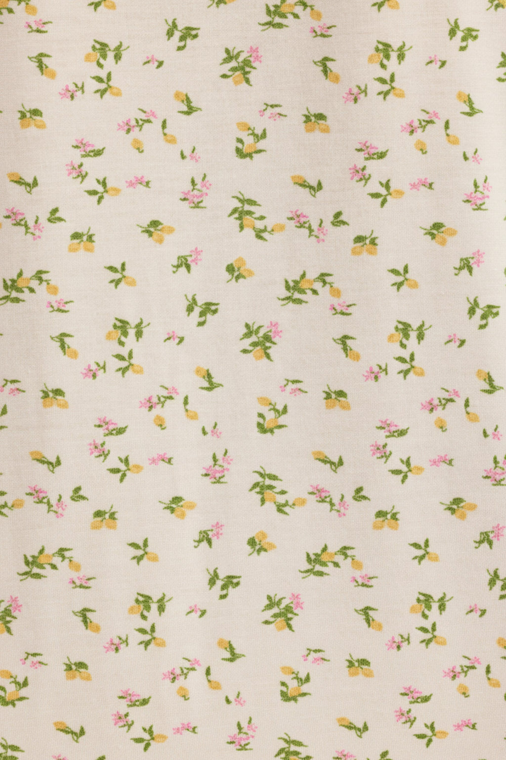 Modal Camisole Pyjama Top in Lemon Print