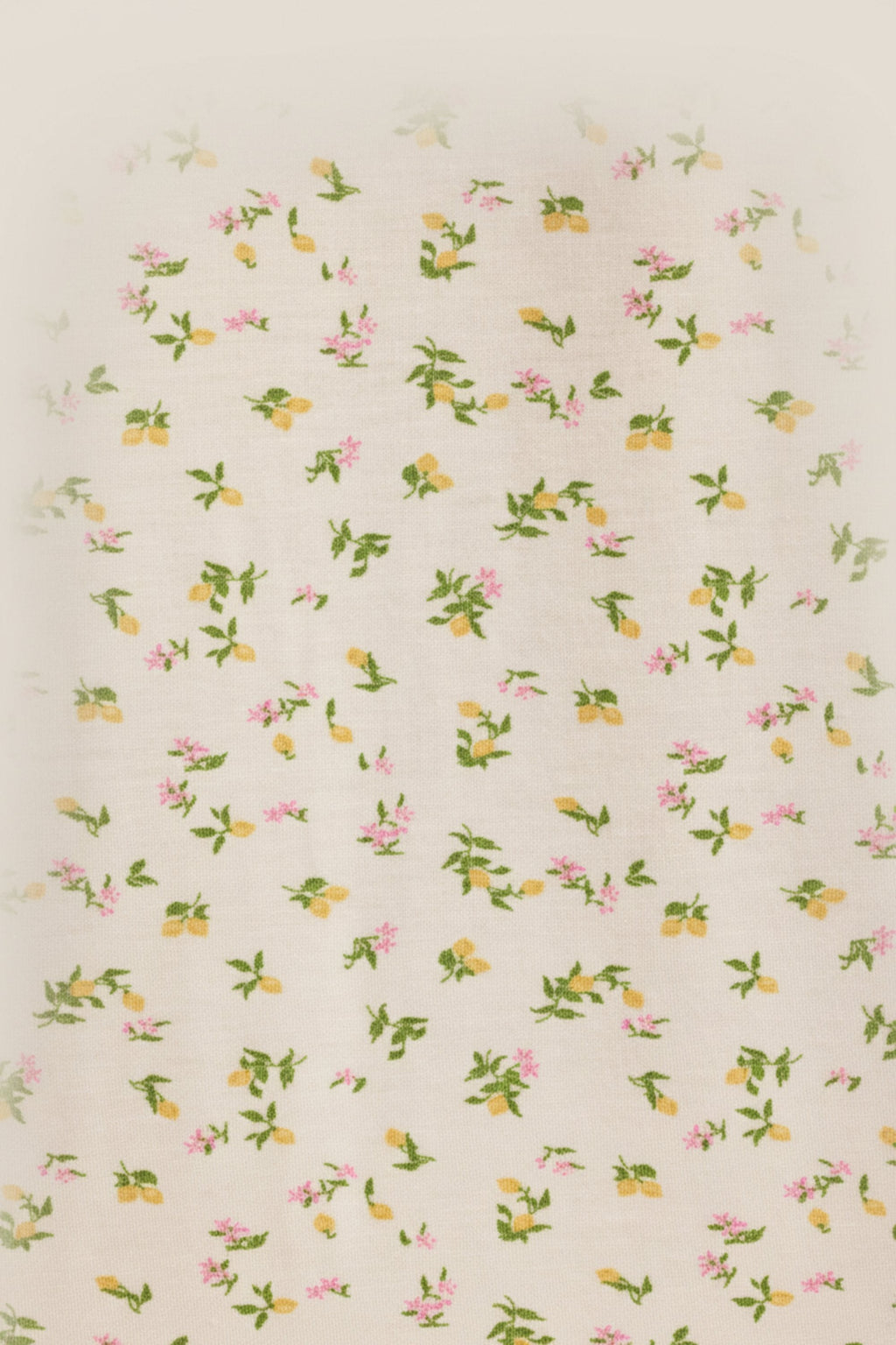 Modal Ruffle-Trim Pyjama Shorts in Lemon Print